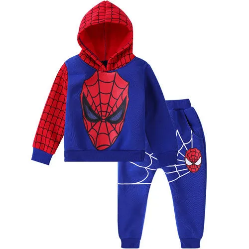 2017 New Children Outfits Tracksuit Batman Clothing Children Hoodies   Kids Pants 2 pcs kids Sport Suit Boys Clothing Set