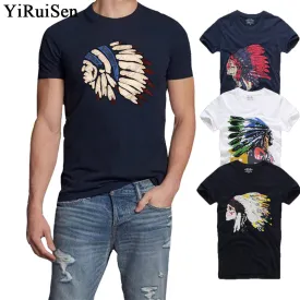 21 Colors TOP Quality Summer Men T-shirt 100% Cotton Short Sleeve T Shirt Men S-3XL Clothing Tshirt Homme