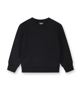 4 Patch Crewneck Black