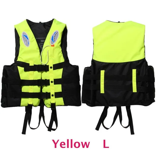 Adul Life Vest Jacket Jackets For Female Men Swimwear Life Vest Colete Salva-vidas for Water Sports Swimming Survival Jackets