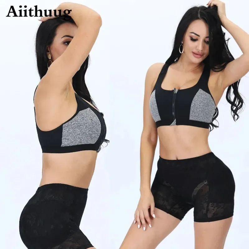 Aiithuug Sports Bras High Impact Sportswear Push Up