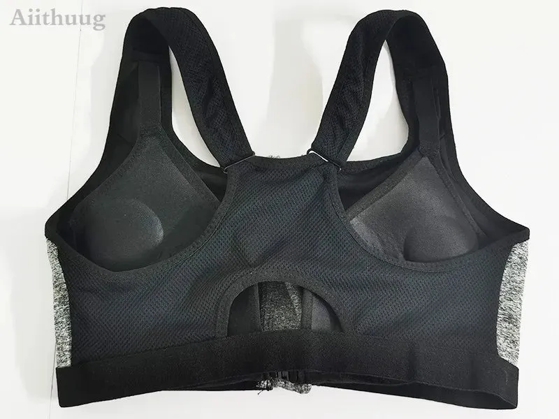 Aiithuug Sports Bras High Impact Sportswear Push Up