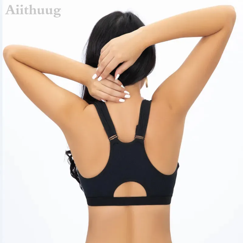 Aiithuug Sports Bras High Impact Sportswear Push Up