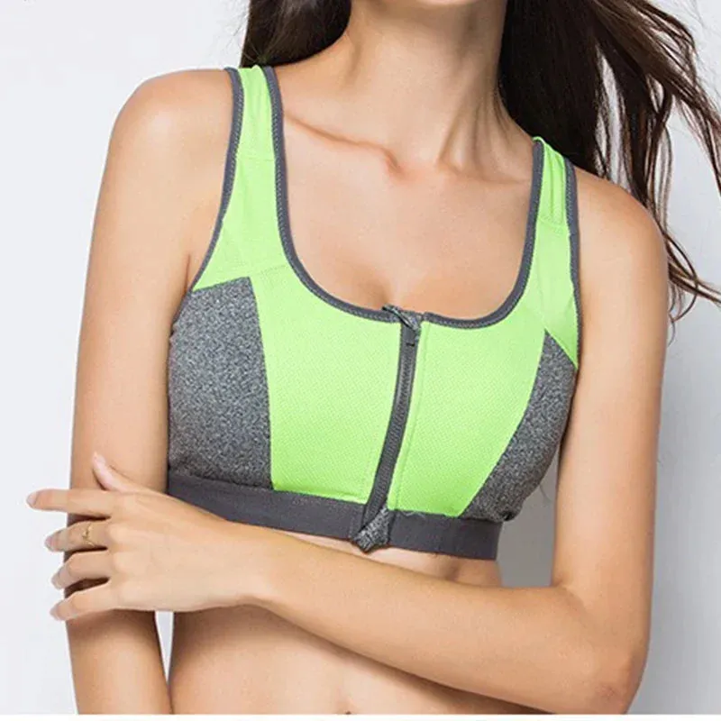 Aiithuug Sports Bras High Impact Sportswear Push Up