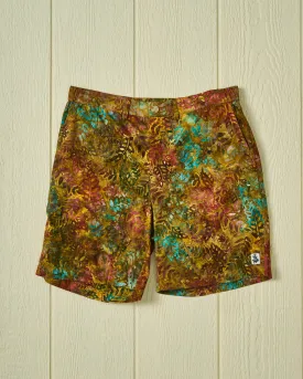 Batik Short in Leaf