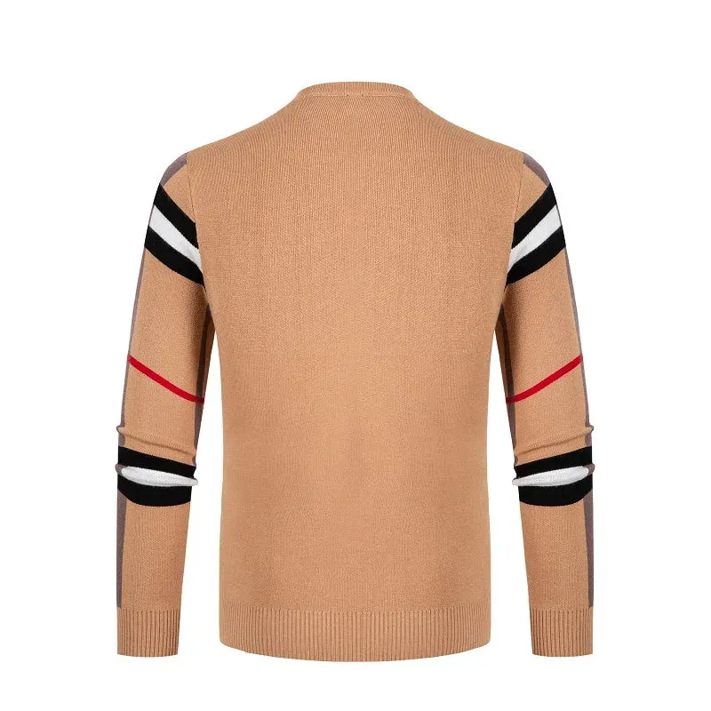 Bliss High End Designer Knitwear Mens Business Brand Soft Sweaters