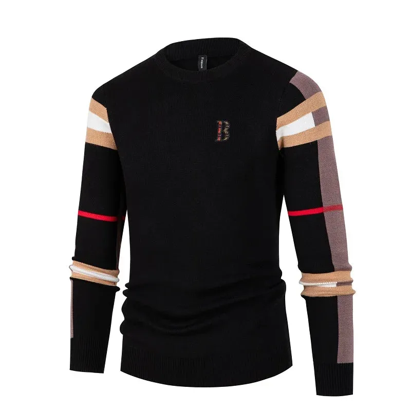 Bliss High End Designer Knitwear Mens Business Brand Soft Sweaters