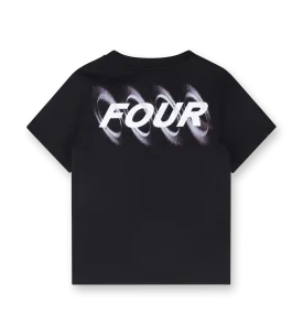 Blurry Circles T-shirt Black