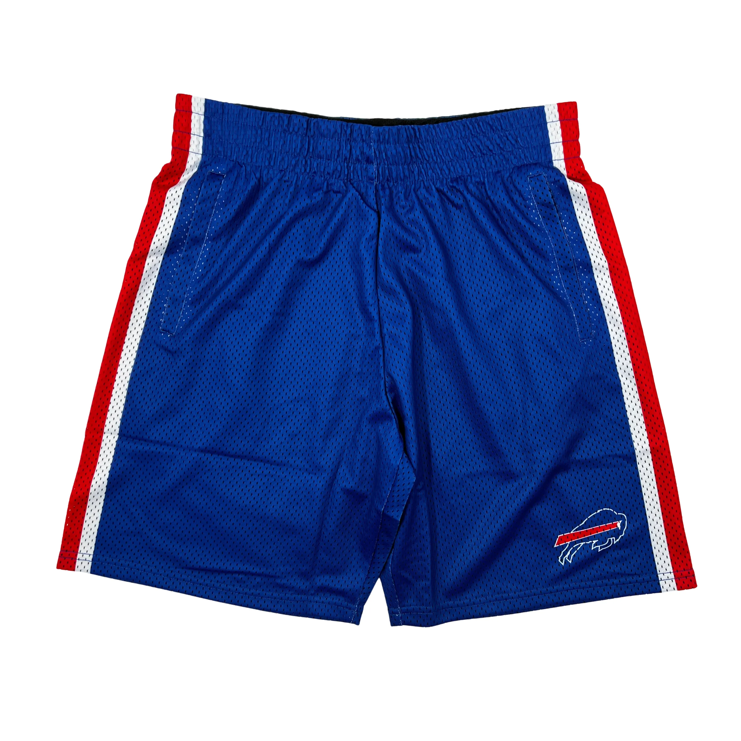 Buffalo Bills Royal With Charging Buffalo Mesh Shorts