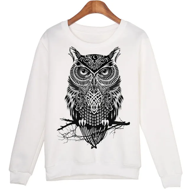 Casual 3D Sweatshirt Women Winter Clothing Cartoon Totoro Print Moleton Feminino Hoodies O-neck Pullover Tops WMH31