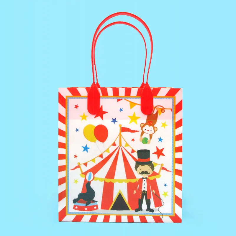 Circus Party Favor Treat Bags - Set of 6 or 12