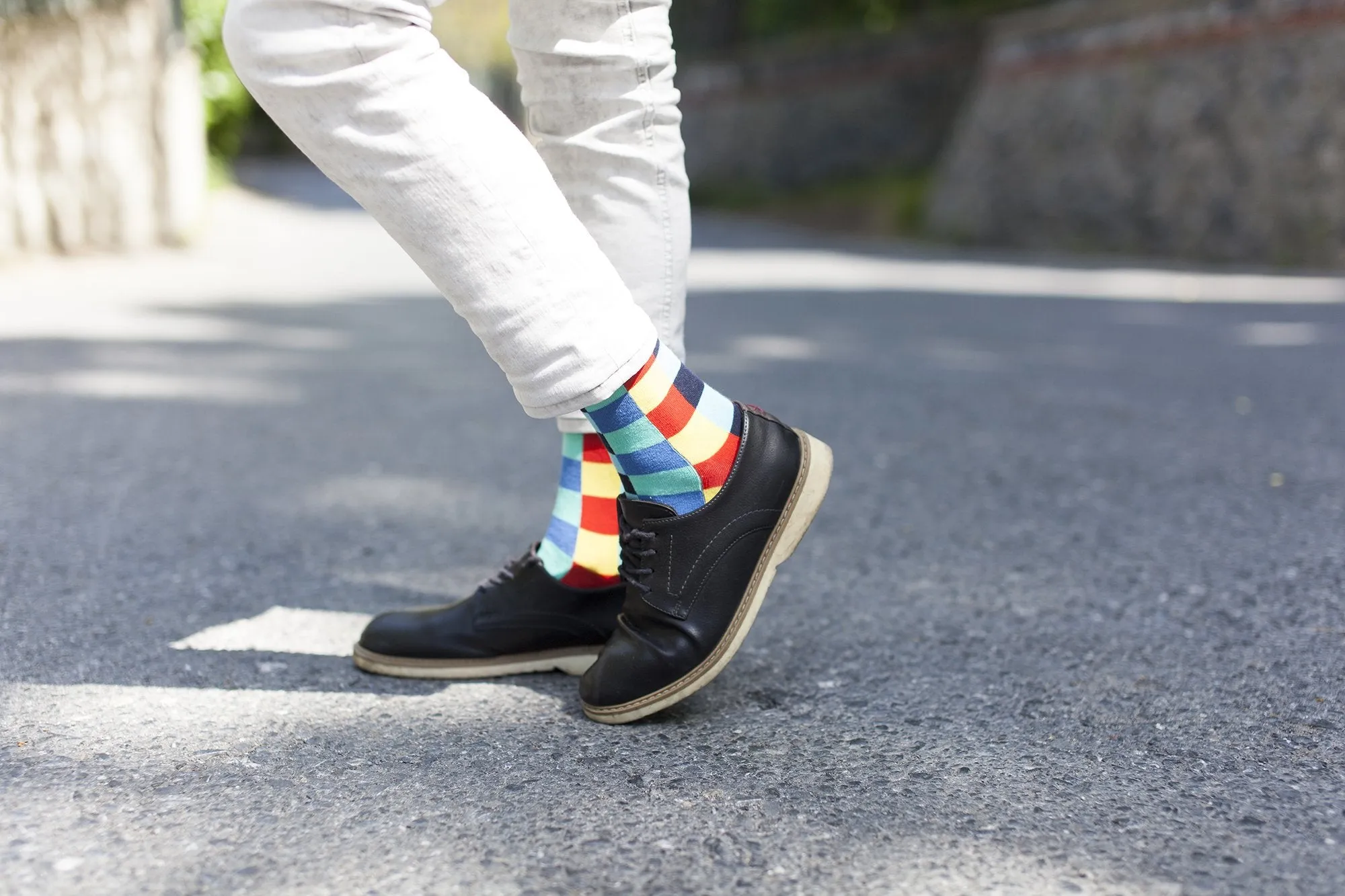 Classic Men's Blocks Socks