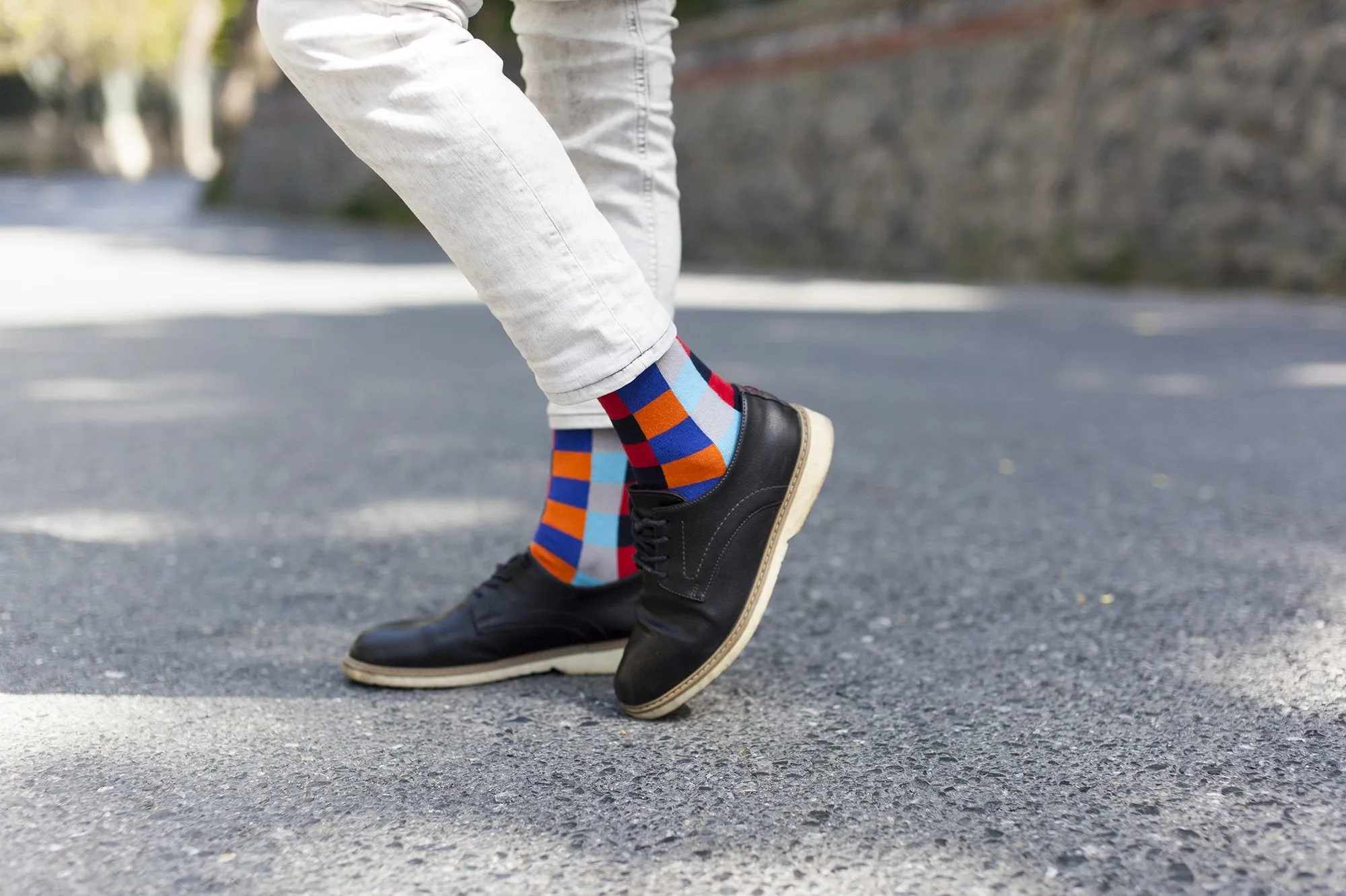 Classic Men's Blocks Socks