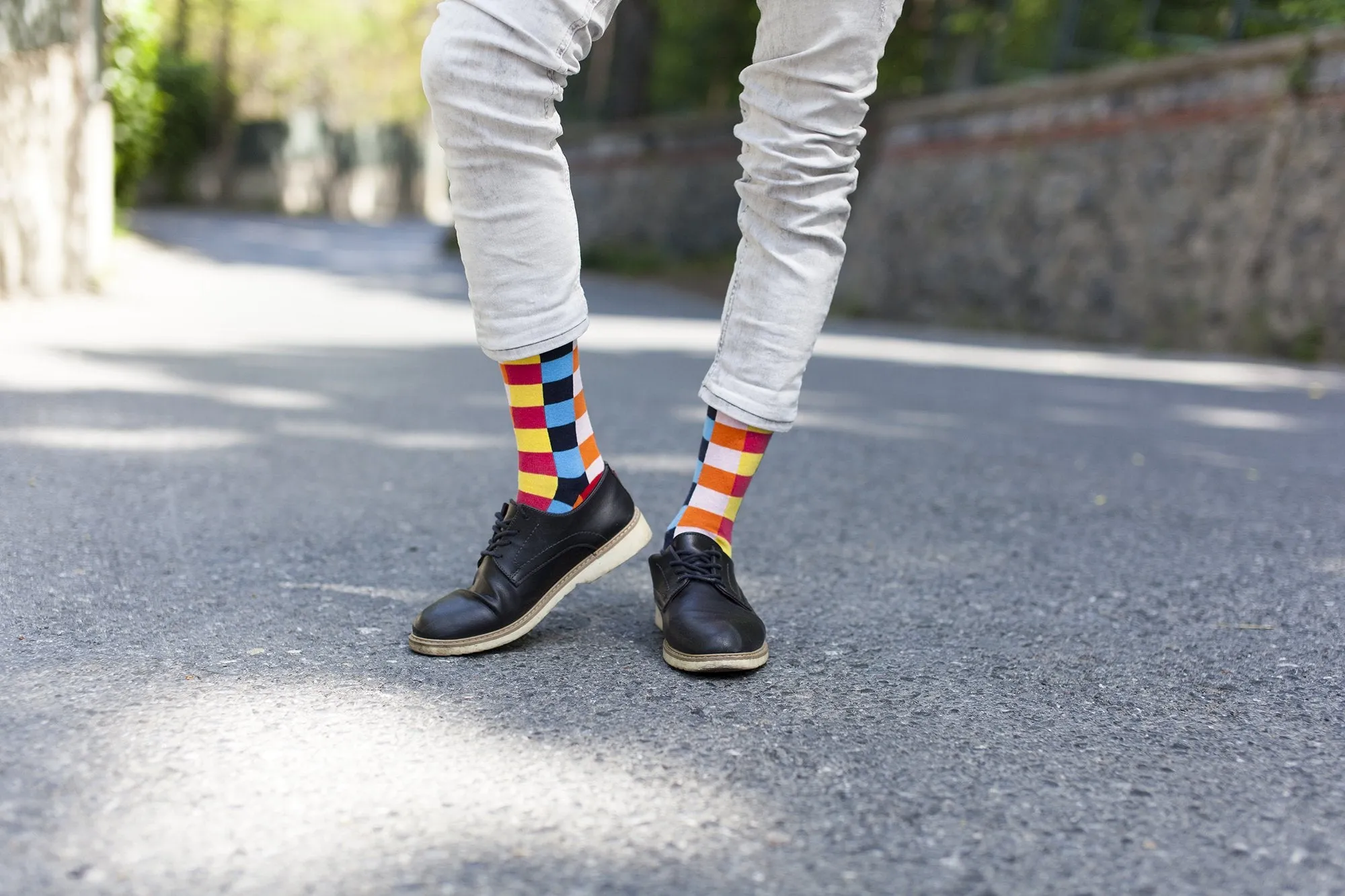 Classic Men's Blocks Socks