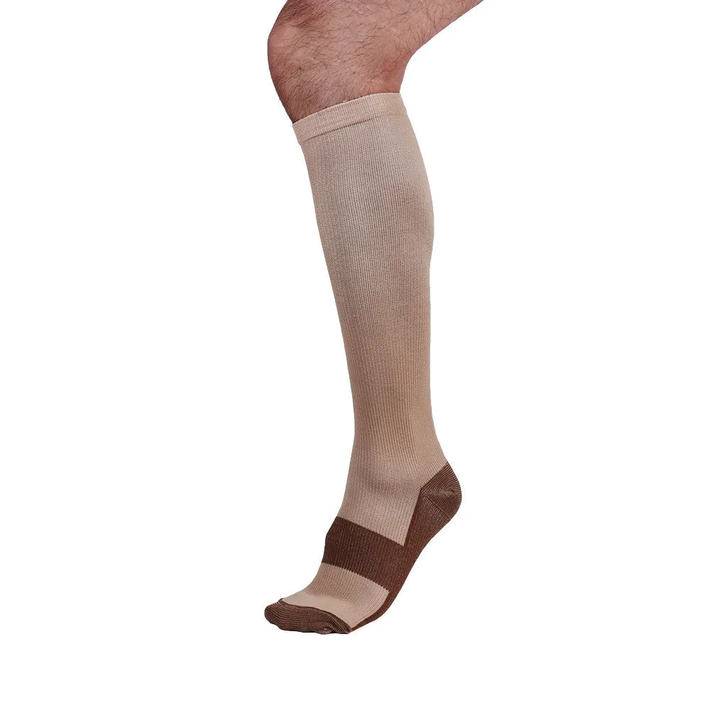 Copper Anti-Fatigue Compression Knee High Socks