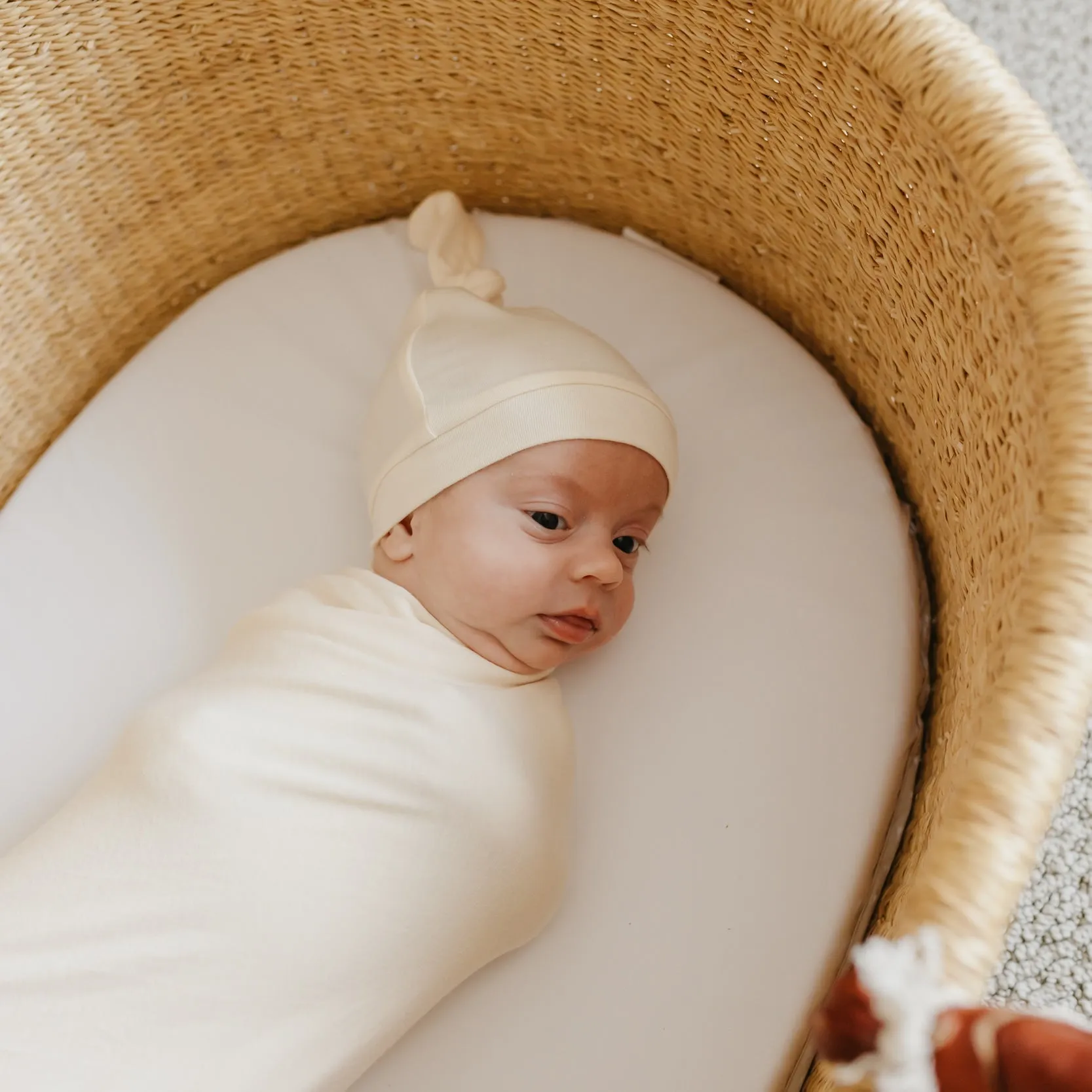 Copper Pearl Top Knot Hat | Yuma