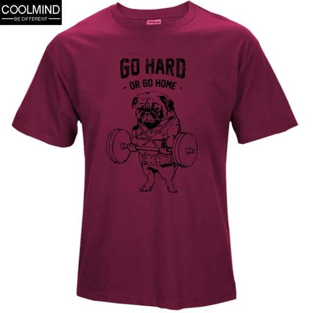 cotton casual pug life mens t shirts top quality fashion short sleeve men tshirt men's tee shirts tops men T-shirt 2017 T01