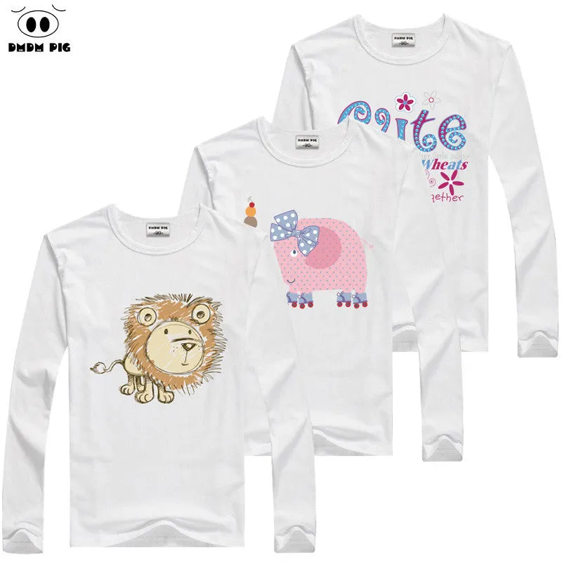 DMDM PIG Kids Clothes T Shirts For Boys T-Shirt Child Children's Clothing Baby Boy Girl Clothes T-Shirts For Boys Girls Clothes