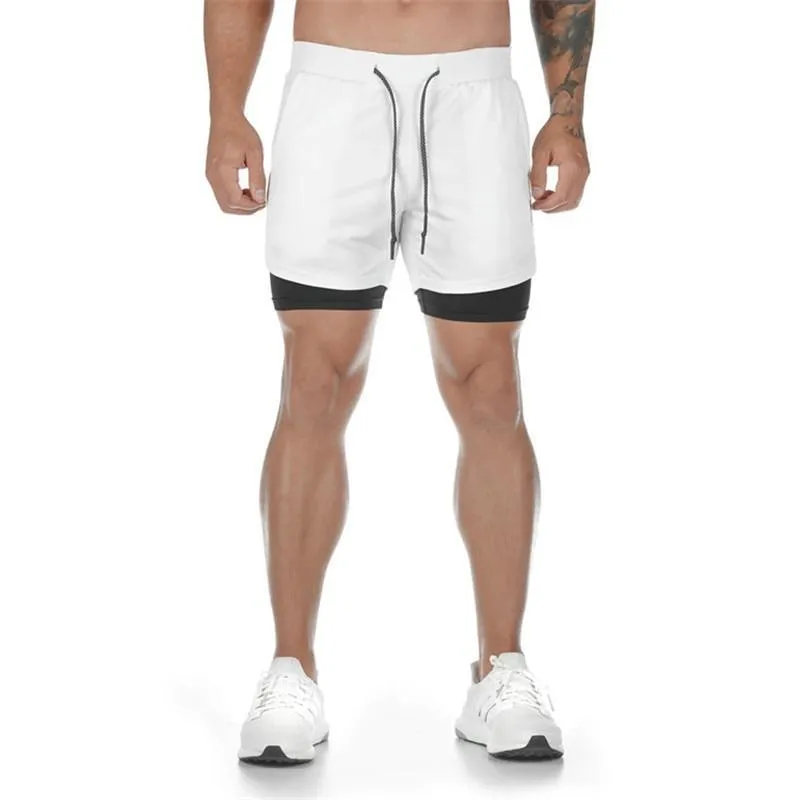 Double-deck Quick Dry GYM Running Shorts