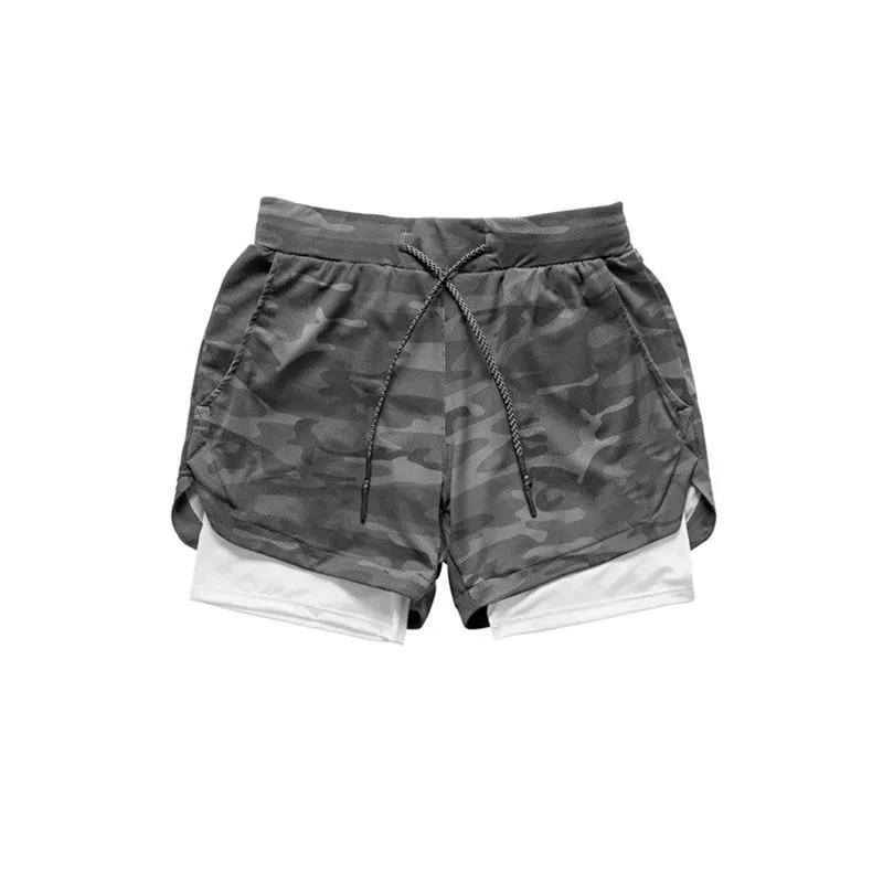 Double-deck Quick Dry GYM Running Shorts