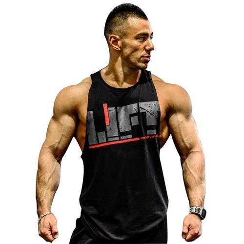 Fitness Tank Top Men Bodybuilding 2017 Clothing Fitness Men Shirt Crossfit Vests Cotton Singlets Muscle Top Punisher ZOOTOP BEAR