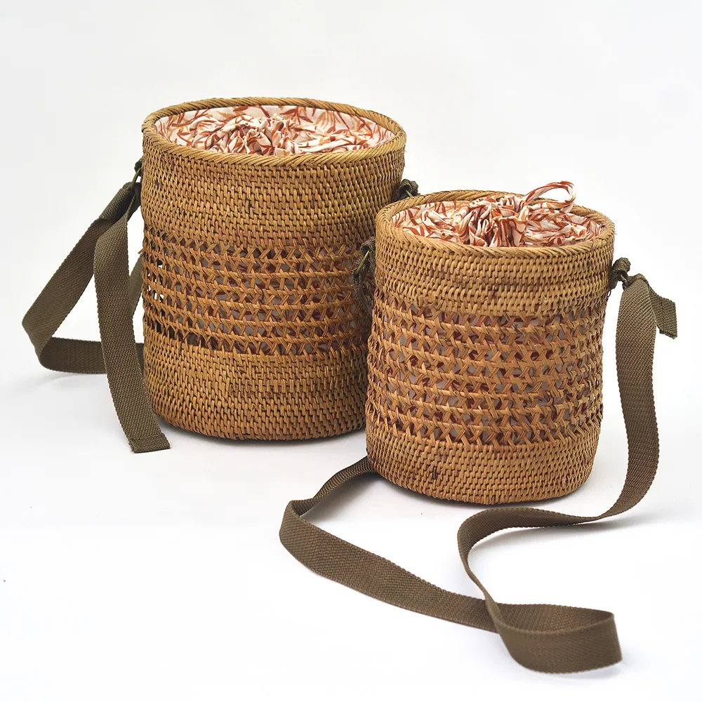 Hand Woven Atta Bucket Bag in 2 sizes - SALE CLOTHING & KIDS