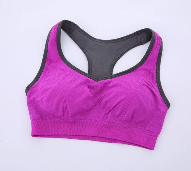 High Quality Wholesale 2015 New Spring Summer Women Seamless Bra  Push Up Padded  Bra Thin Tank Vest Top