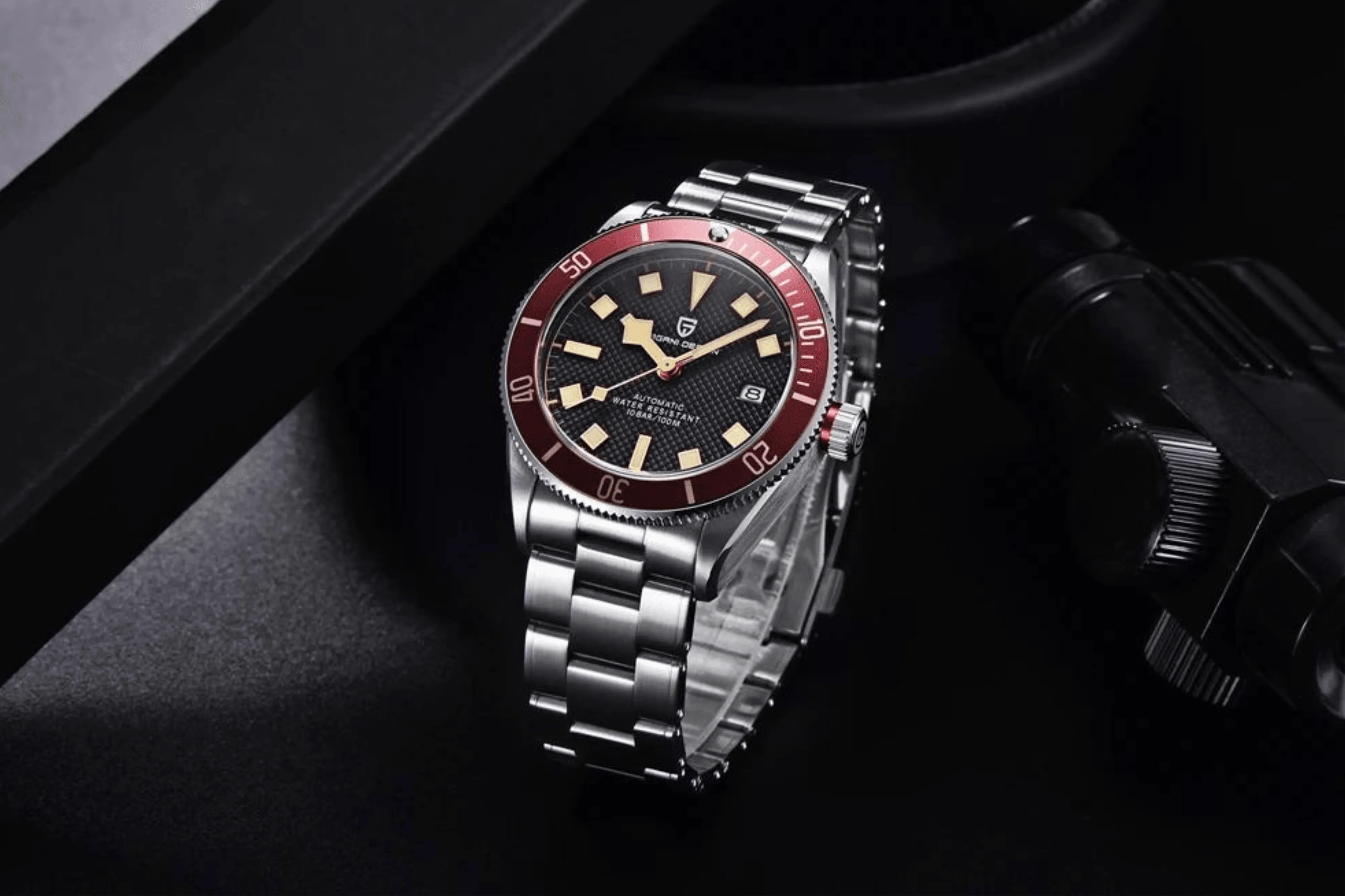 Homage to Tudor BB 58 Watch Men's Watches Retro Automatic Watch Men Mechanical Wristwatch Luxury NH35A 100M Waterproof