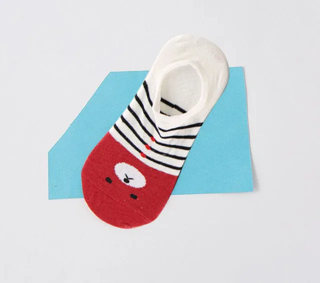 hot cute cat boat sock women summer animal funny sock girls cartoon low cut sweet sokken invisible candy slipper cheap sale sox