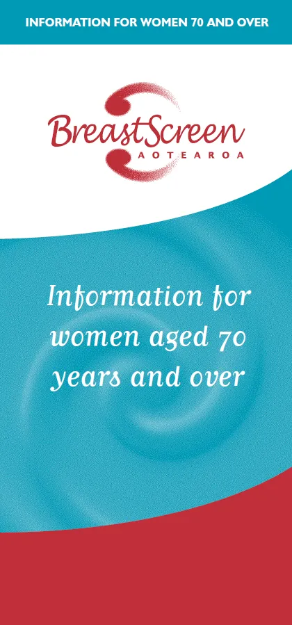 Information for women aged 70 years and over - HE10120