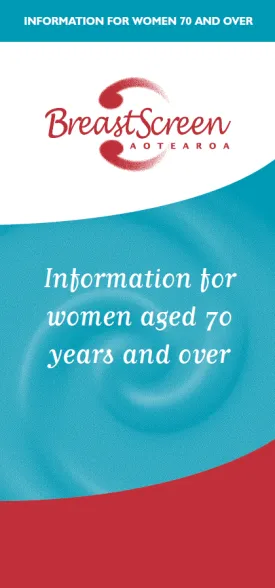 Information for women aged 70 years and over - HE10120