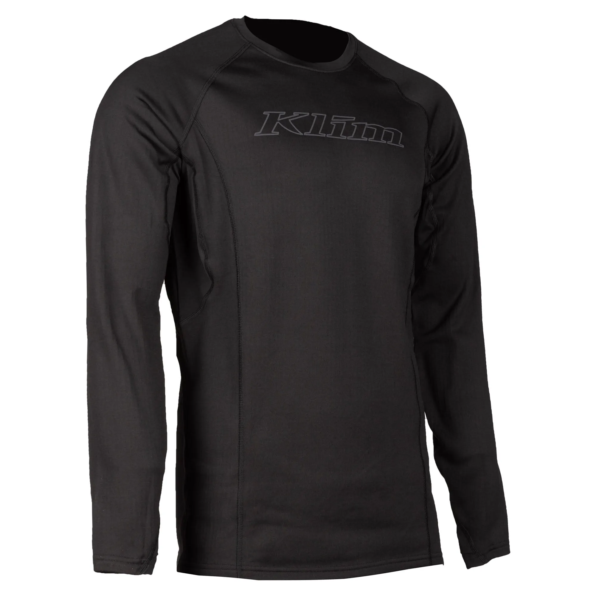 Klim  Mens Aggressor Shirt 3.0 Base Layer Breathable Moisture Wicking Warm Black