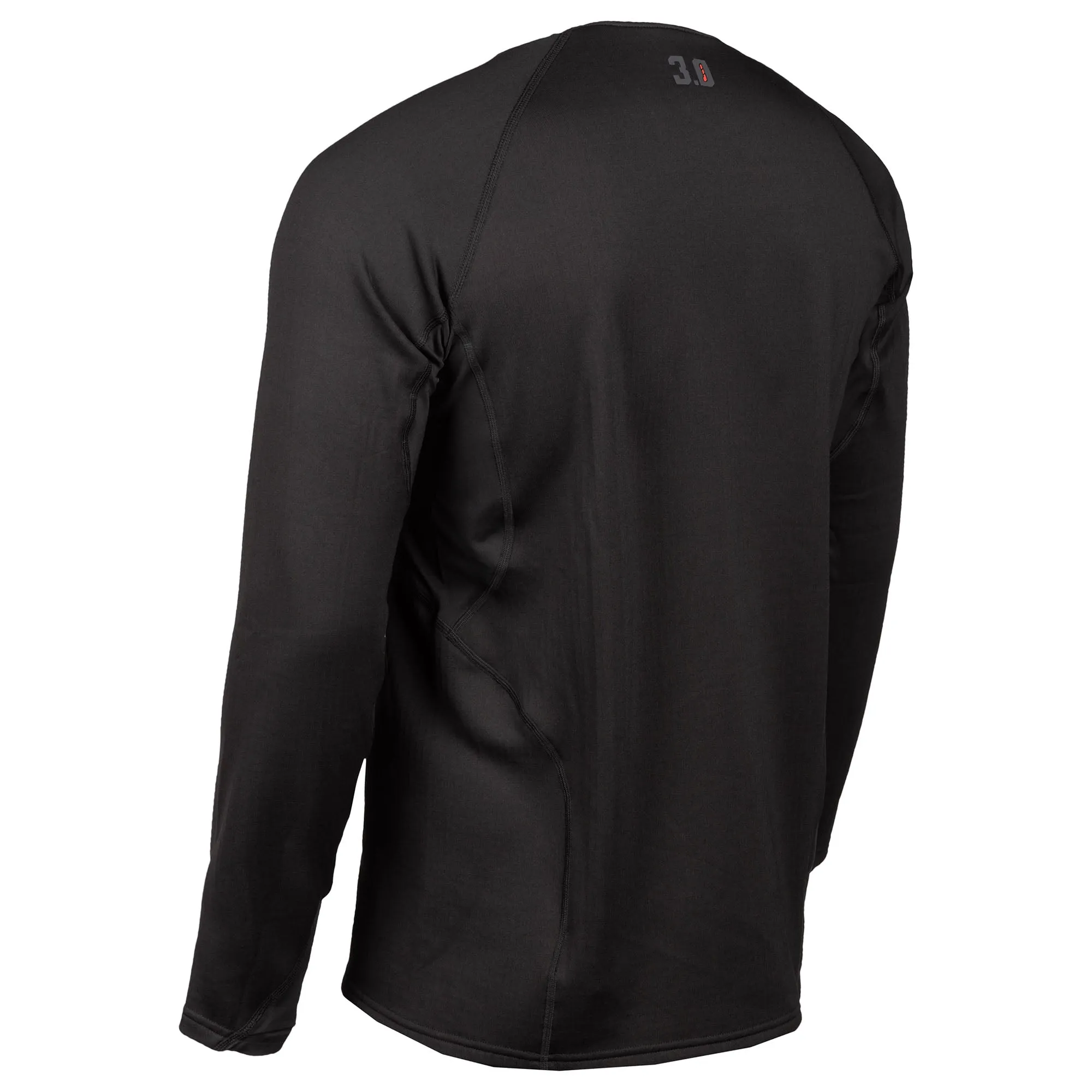 Klim  Mens Aggressor Shirt 3.0 Base Layer Breathable Moisture Wicking Warm Black