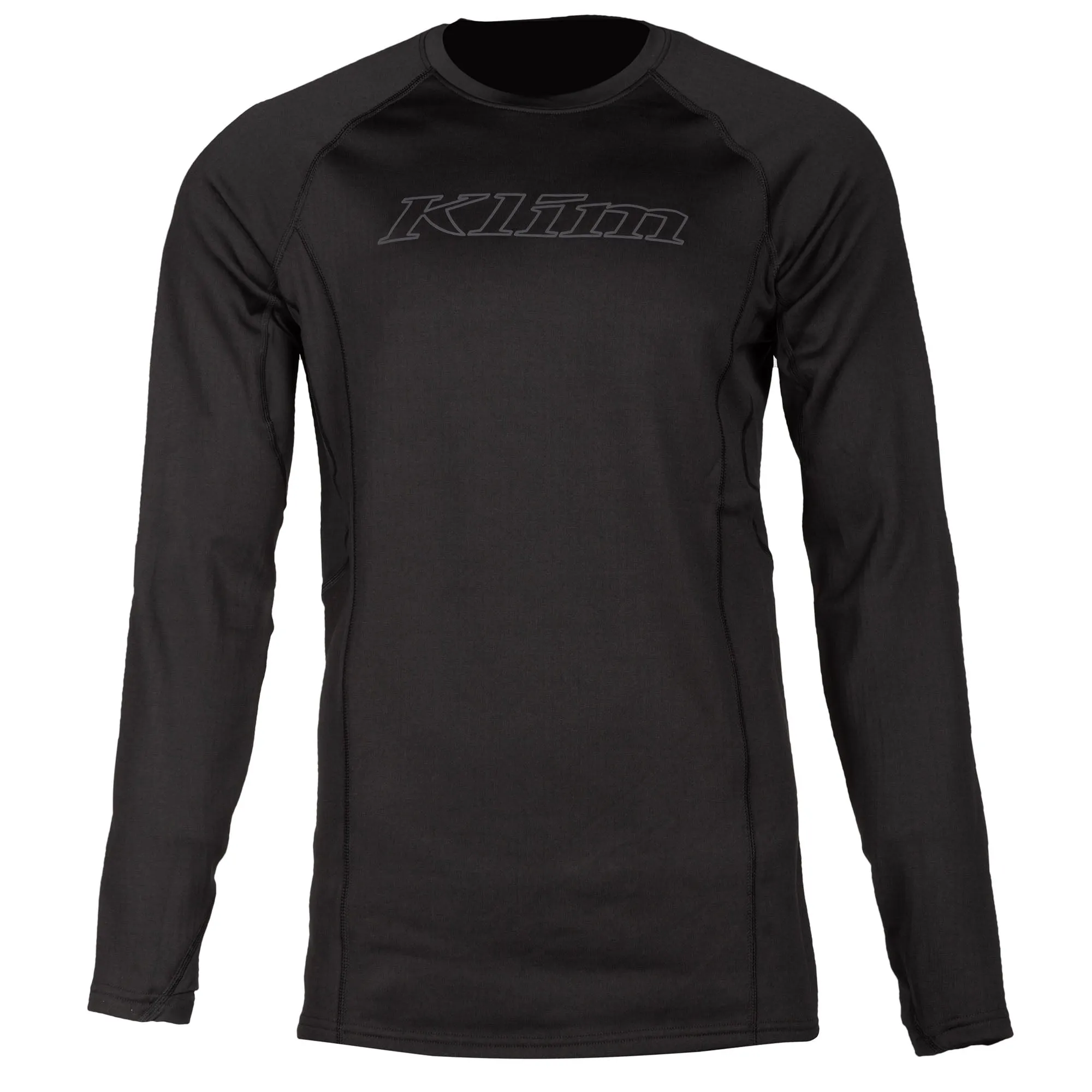 Klim  Mens Aggressor Shirt 3.0 Base Layer Breathable Moisture Wicking Warm Black