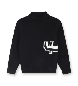 Knitted Crewneck Black