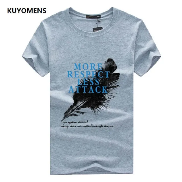 KUYOMENS Men's T-Shirts Plus Size 5XL Tee Shirt Homme Summer Short Sleeve Men T Shirts Male TShirts Camiseta Tshirt Homme