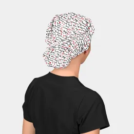 Love Letter - Poppy Bouffant Scrub Hats