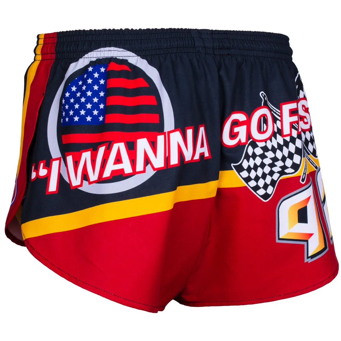 Men's Printed 3" Half Split Shorts - Talladega