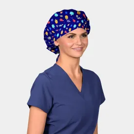 Midnight Dreidel - Poppy Surgical Hats