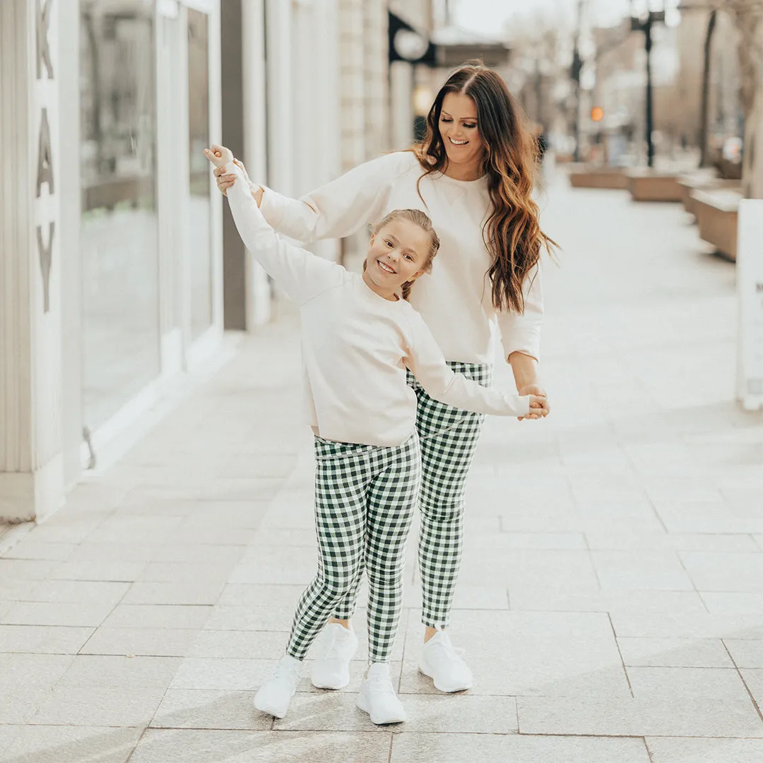 Mini Agnes Gingham Leggings