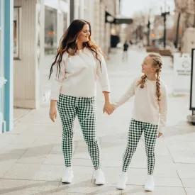 Mini Agnes Gingham Leggings