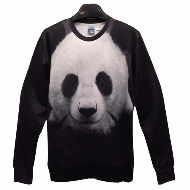 Mr.1991INC Men/Women Hoodies Loose Style Print Animals Cat Panda Rainbow Triangle Cartoon 3d Sweatshirts Plus Size 4XL 5XL