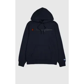 Navy Logo Oversized Hoodie