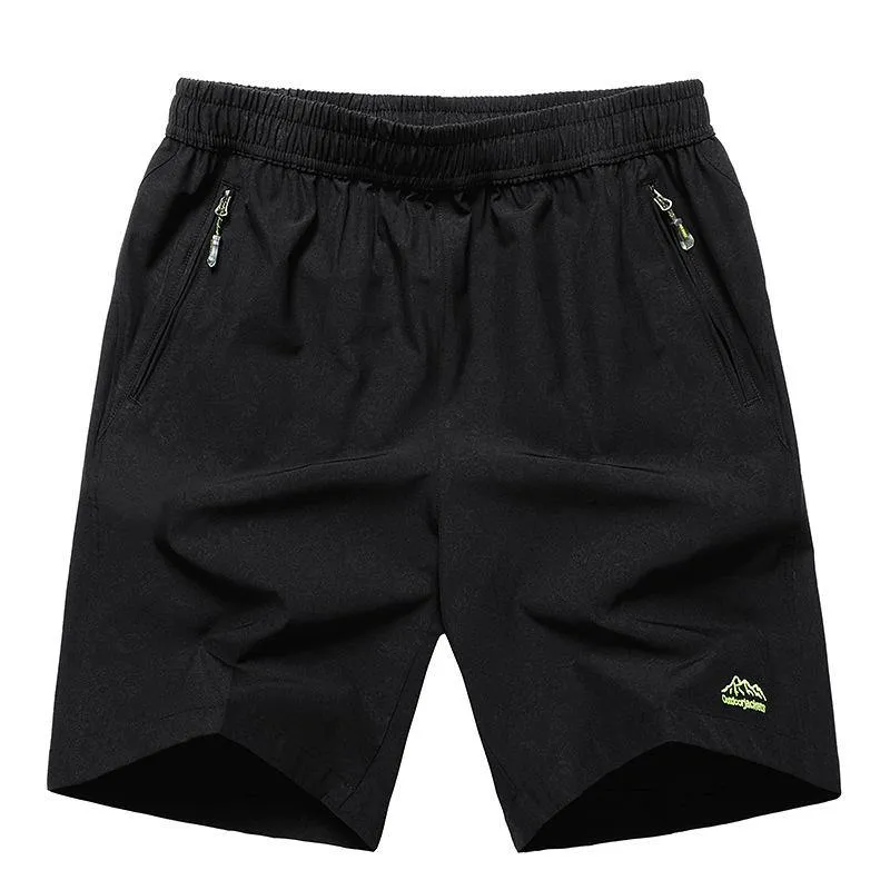 New 2018 Summer Solid Leisure Men Shorts Casual Quick-drying Short Trousers loose Elastic Waist short big size 8XL 9XL 10XL