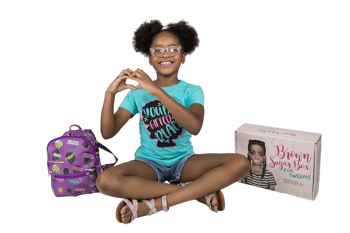 One Time Gift - Tween Girls Edition Brown Sugar Box (Ages 9-14) (One Box Only)