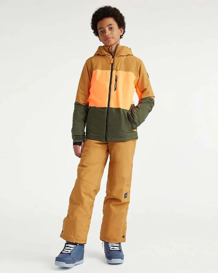 O'Neill Kids' Carbonite Jacket - Rich Caramel