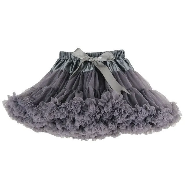 Pettiskirt with Ruffle baby Tutu skirt one piece retail girl skirt Baby Girl ball gown girls tutu ballet skirt