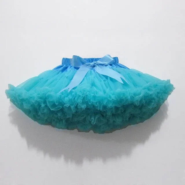 Pettiskirt with Ruffle baby Tutu skirt one piece retail girl skirt Baby Girl ball gown girls tutu ballet skirt