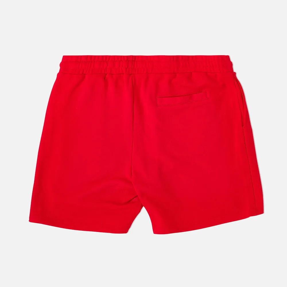 Playing Terry Shorts Red