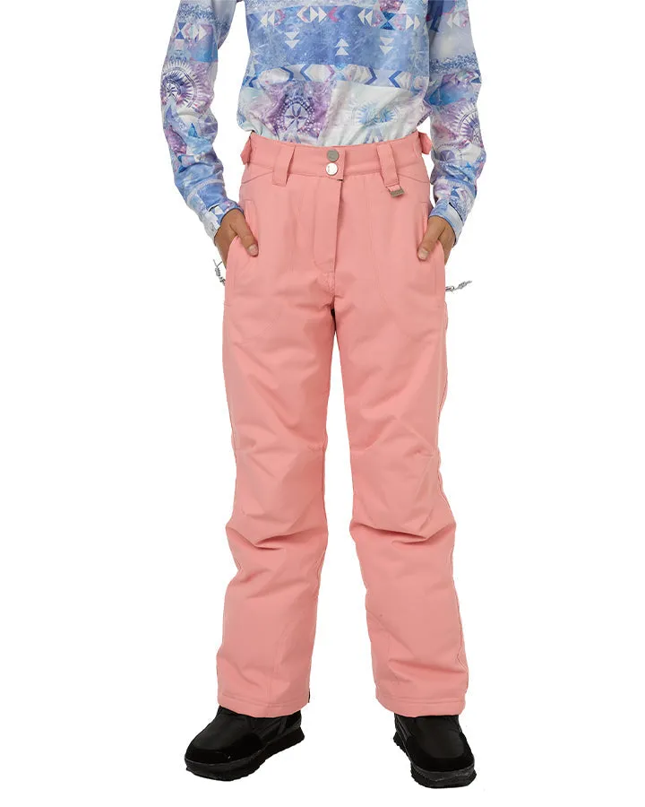 Rojo BF4EVA Girl's Snow Pant - Pink Icing - 2023